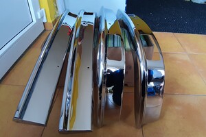 Nárazníky na Škoda 110 R po renovaci 2